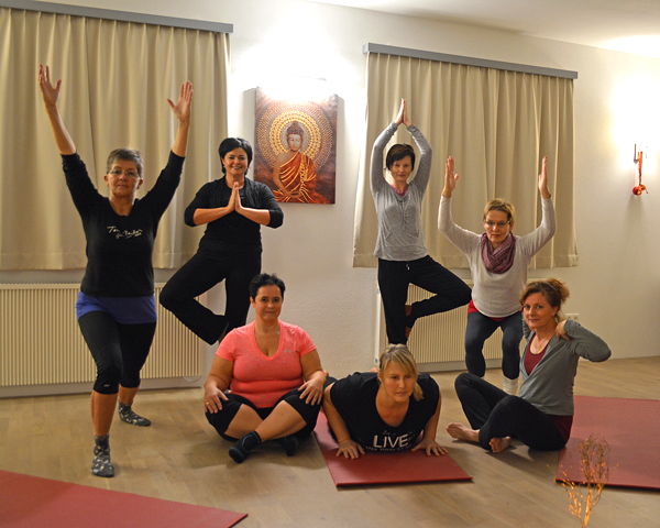 Yogakurs im Yogazentrum